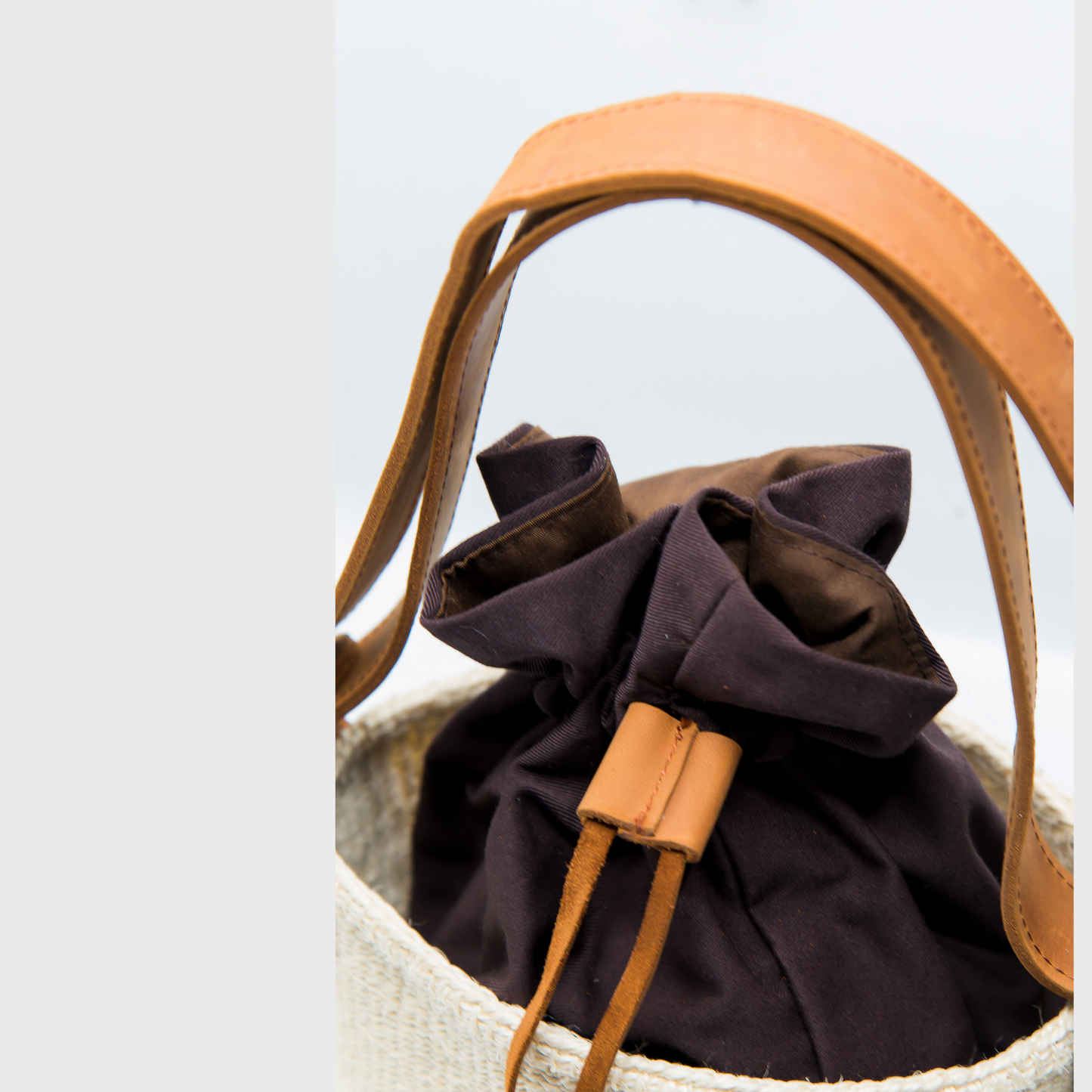 Wahura Bucket Bag - Brown