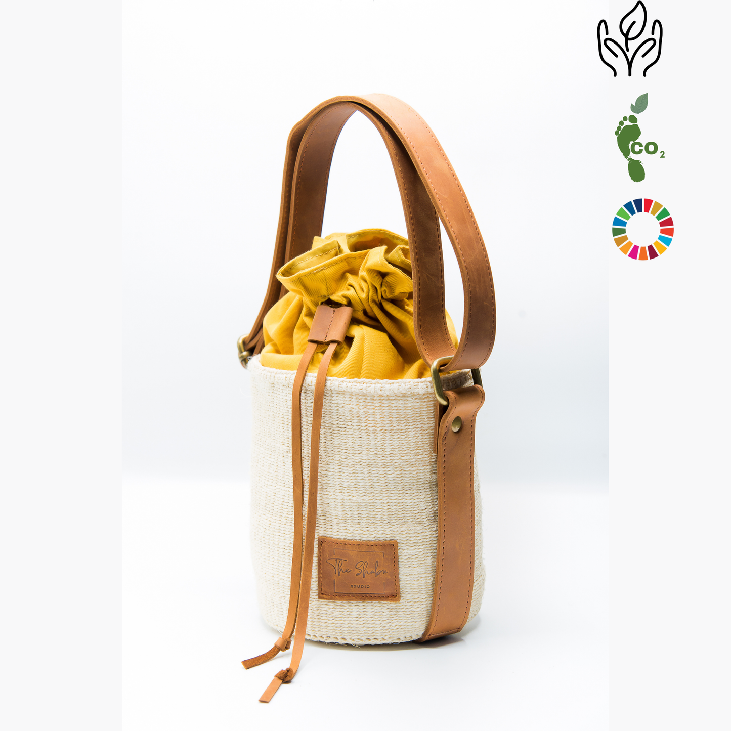 Wahura Bucket Bag- Mustard