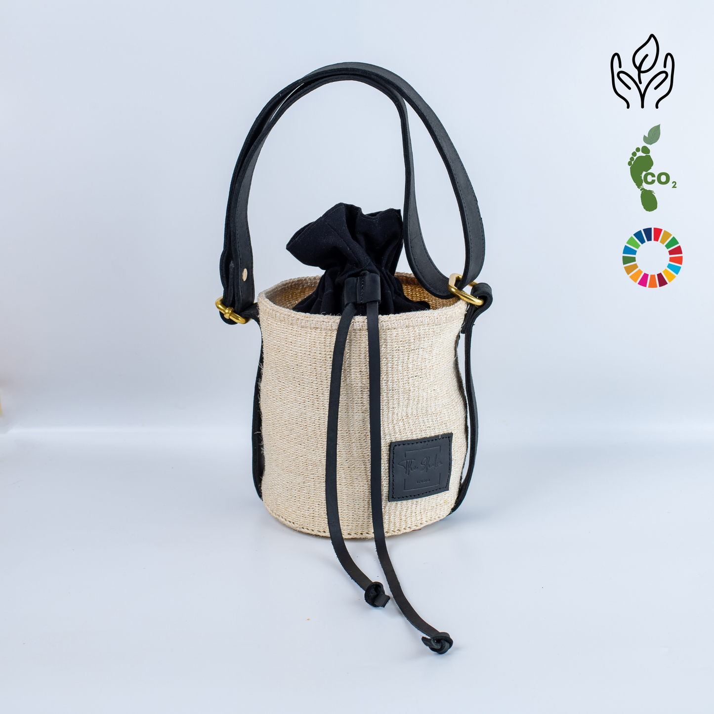 Wahura Bucket Bag- Black